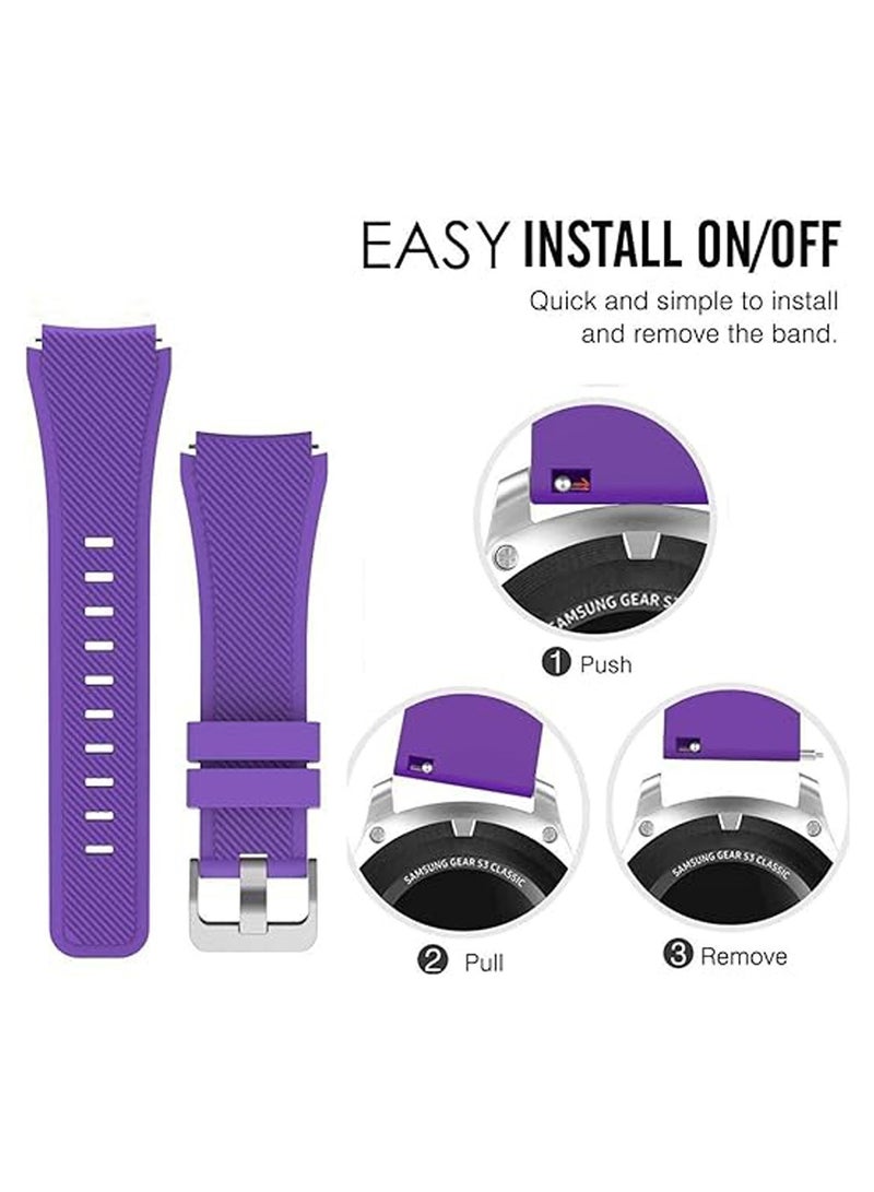 حزام ساعة من السيليكون لساعة هواوي GT3 مقاس 46 ملم - Image 4