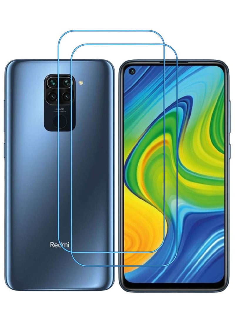 ACLIX 2 Pieces Antistatic ESD Dustproof Premium Quality High Definition Clear Tempered Glass Screen Protector Designed For Xiaomi Redmi Note 9 - Image 1