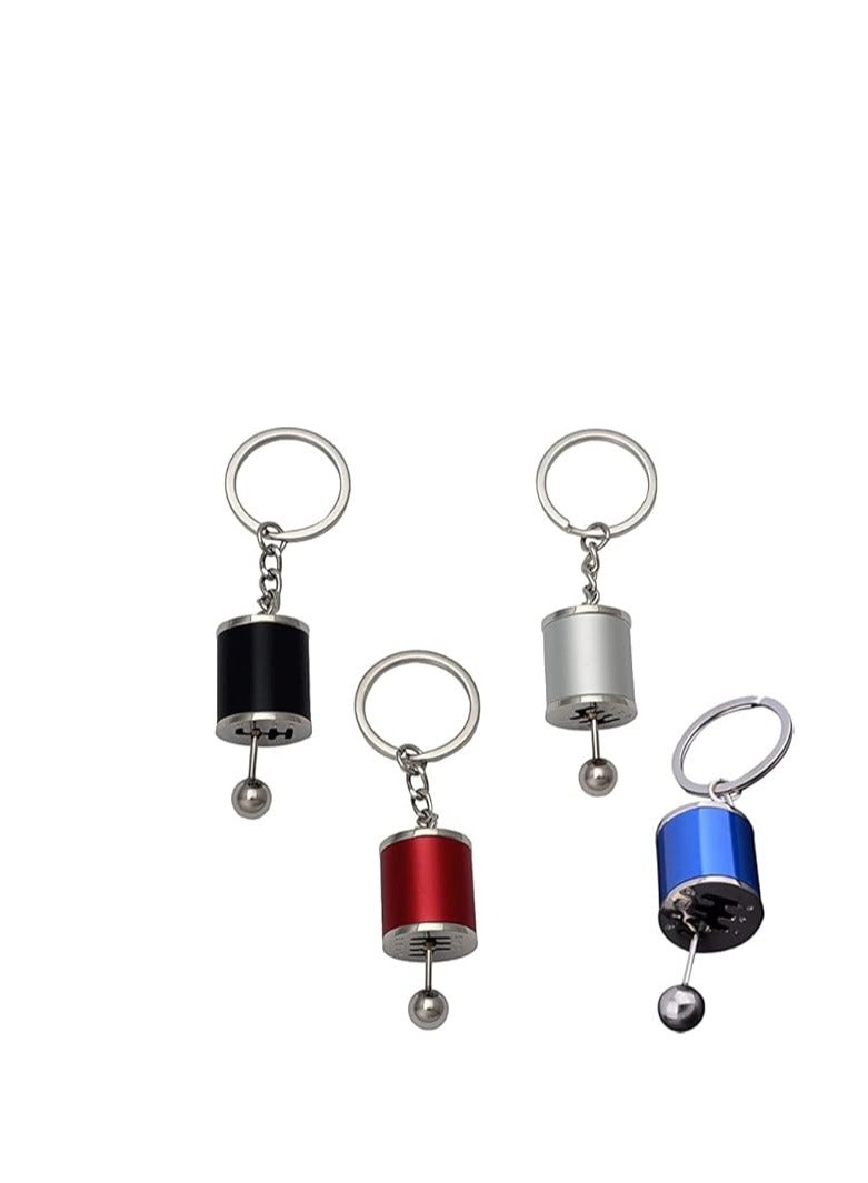 ميدالية مفاتيح على شكل فتيس معدني بـ سرعات مناسبة لكل المفاتيح - قطعة واحدة, أزرق - Image 3