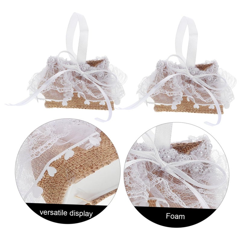 Lace Wedding Candy Boxes 6 Pieces For Party Favors - Image 4