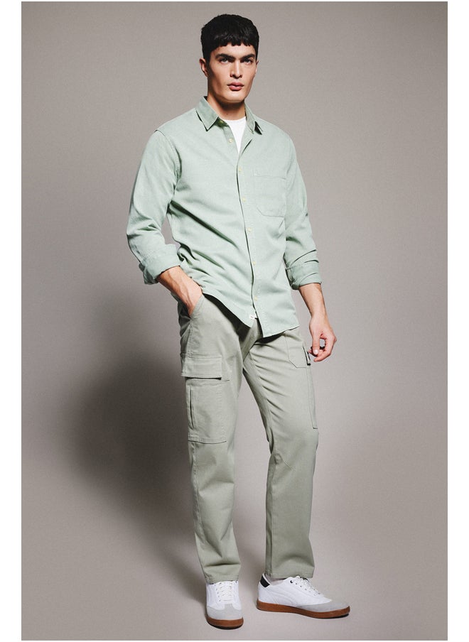 DeFacto Man Relax Fit Woven Trousers  - Image 3