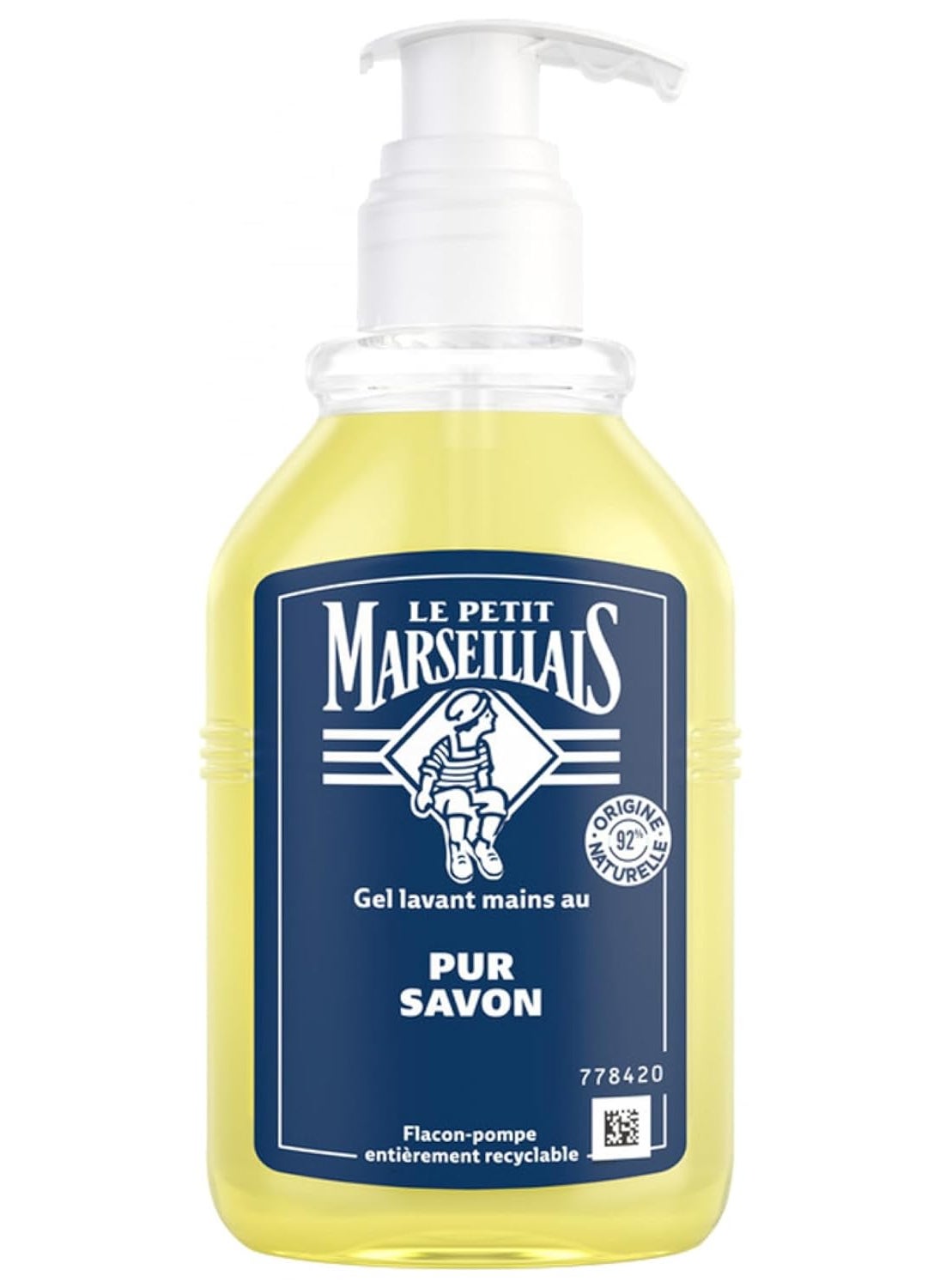 LE PETIT MARSEILLAIS - Le Petit Marseillais Le Pur Liquid Soap 300 ml 101 Fl Oz Pack of 1 - Image 1