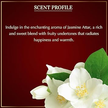 DUKHNI Jasmine Attar Oil by Dukhni Arabic perfume oils for men and women 30ml Pure roll on perfume jasmine oil floral attar Eid Ramadan Umrah Gifts Vegan Islamic Fragrances - Image 3