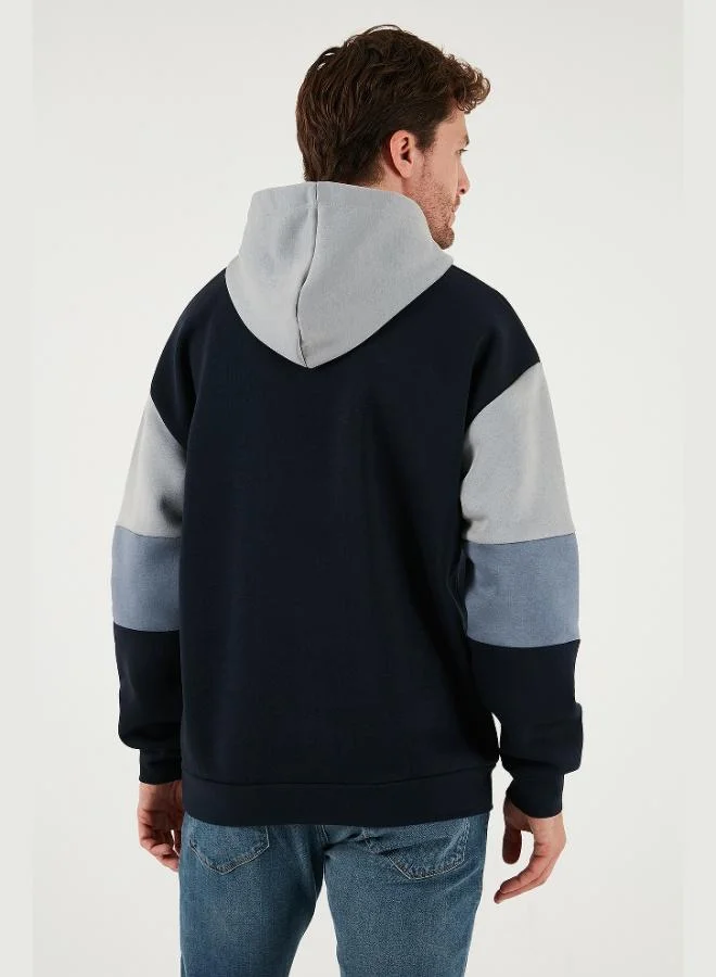 Buratti  Buratti Cotton Relaxed Fit Hooded Furry Inside Soft Raised 2-Pack Sweat Men's SWEAT 5905299S2 for Men | Best Price UAE