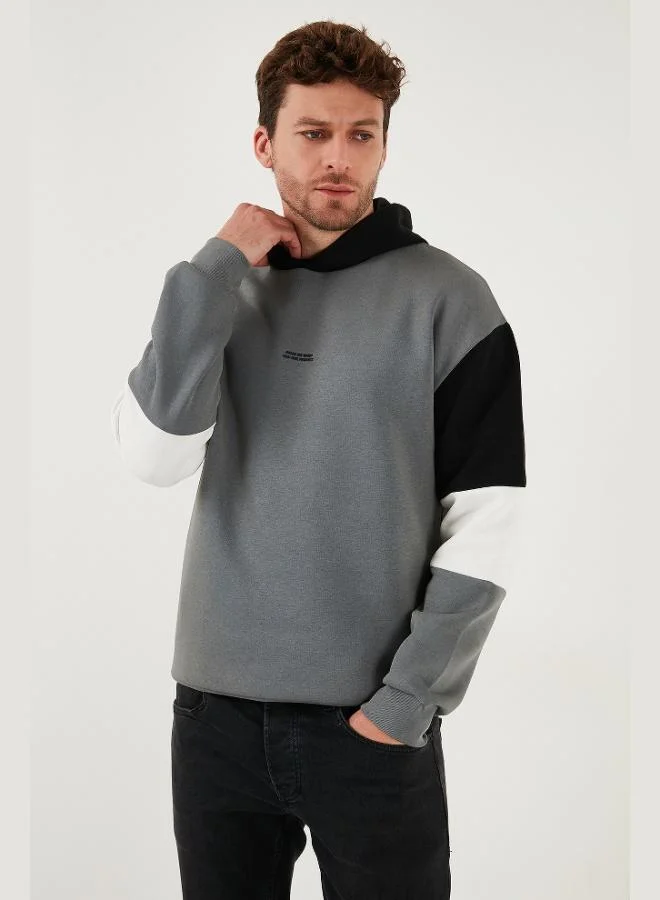 Buratti  Buratti Cotton Relaxed Fit Hooded Furry Inside Soft Raised 2-Pack Sweat Men's SWEAT 5905299S2 for Men | Best Price UAE