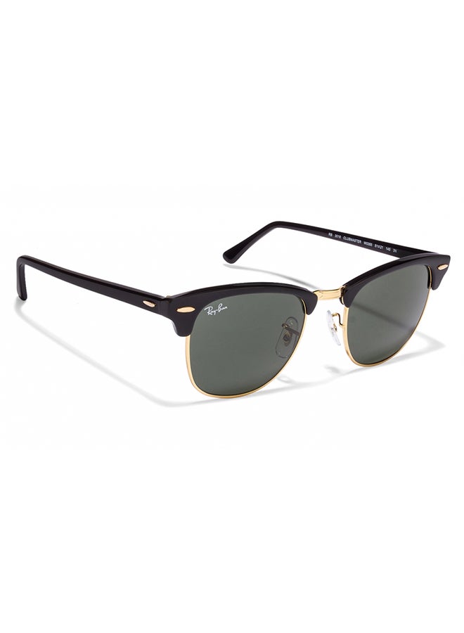 Ray-Ban Unisex Full Rim Clubmaster Sunglasses - Lens Size : 51 mm - Image 2