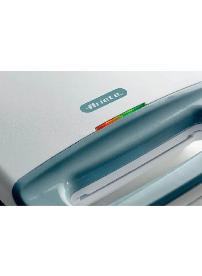 Ariete 2-Slice Non-Stick Coating Plate Indicator Light Sandwich Maker