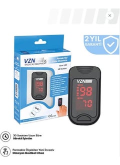 Vzn Pulseoximeter Fingertip Oxygen Meter LED Display 