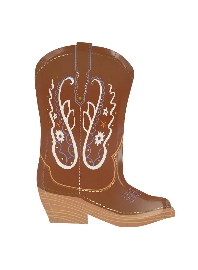 Meri Meri Western Boot Plates
