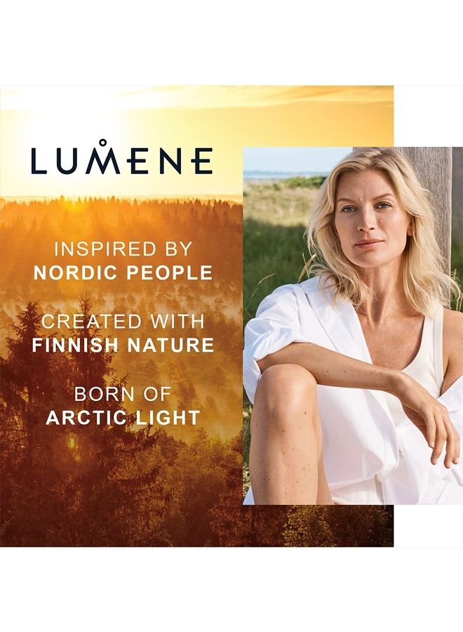 Lumene كريم تصحيح اللون CC - أساس خفيف التغطية - كريم أساس يقلل الاحمرار للحصول على لون بشرة متساوي + بشرة متألقة بشكل طبيعي - متوسط (1 أونصة سائلة) - Image 5