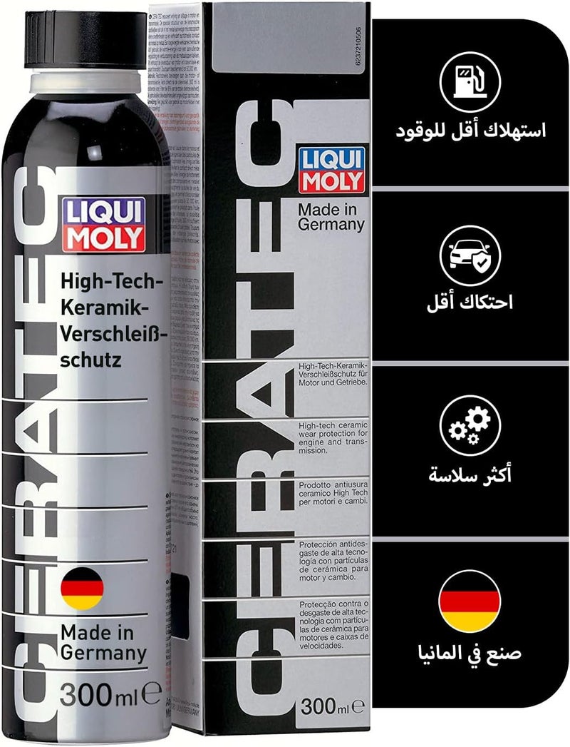 Cera Tec 300Ml | Diesel I Smooth operation, less friction and reduced fuel consumption I Ceramic Engine Oil Additive I 300 ml - Image 1