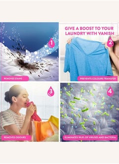 Vanish Oxi Action Fabric Stain Remover Powder for Colours & Whites Fabric  - Image 3