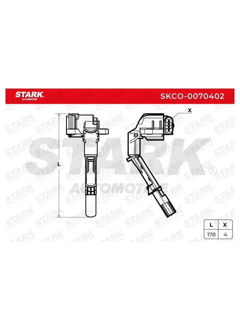 Stark STARK - IGNITION COIL FOR MERCEDES - 2749061400 / 2749060600 / 2749060700  - Image 4