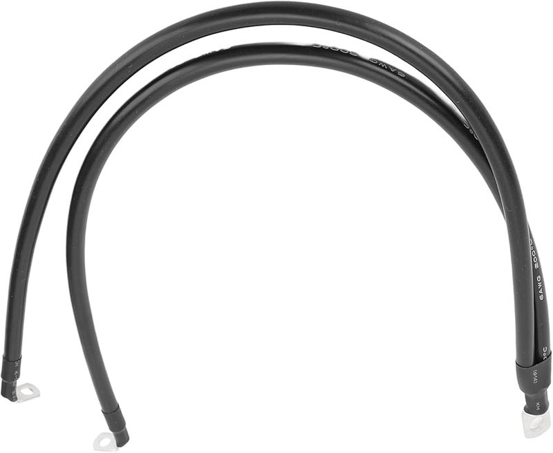 مجموعة كابلات محول بطارية 2 قدم 6 AWG للسيارات والطاقة الشمسية والقوارب والمركبات الترفيهية والسيارات - Image 3