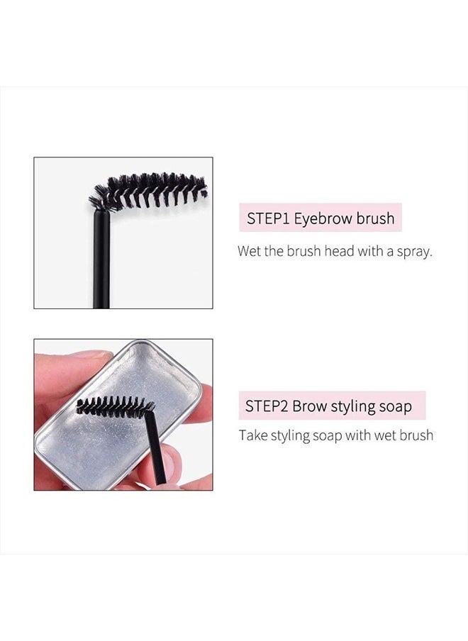 Sokgo - Eyebrow Soap, 3D Brows Styling Soap, Transparent Long Lasting Natural Eyebrow Wax Eyebrow Gel - Image 1