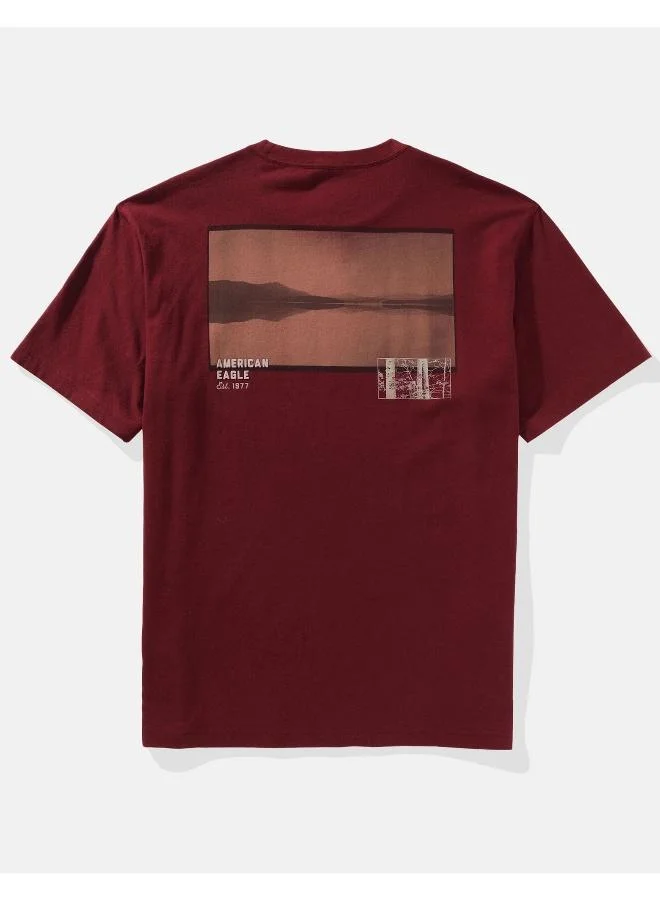 امريكان ايجل AE Logo Graphic T-Shirt