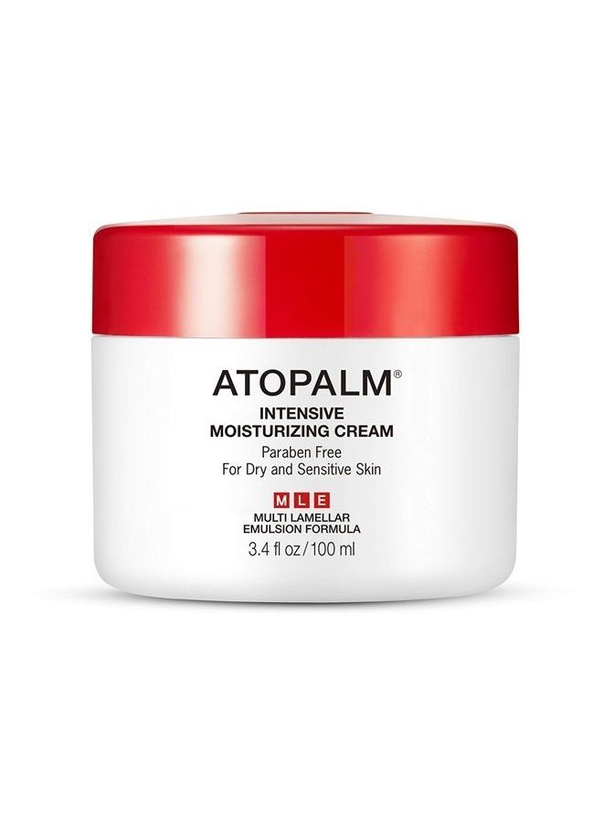 Atopalm Intensive Moisturizing Cream for Dry & Sensitive Skin, Face Moisturizer, Replenishes Hydration, Paraben-Free, 3.4 Fl Oz, 100ml  - Image 1