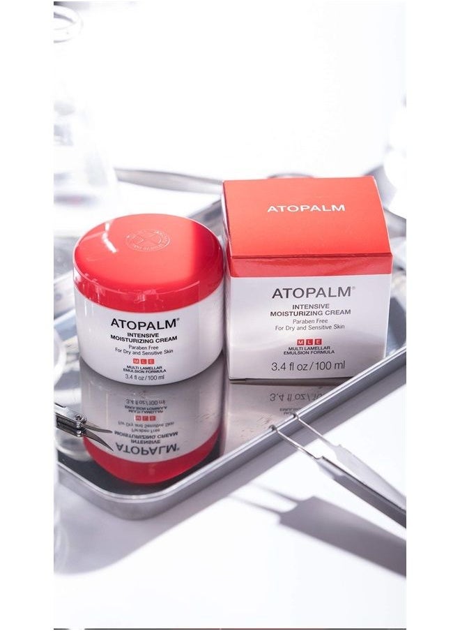Atopalm Intensive Moisturizing Cream for Dry & Sensitive Skin, Face Moisturizer, Replenishes Hydration, Paraben-Free, 3.4 Fl Oz, 100ml  - Image 4