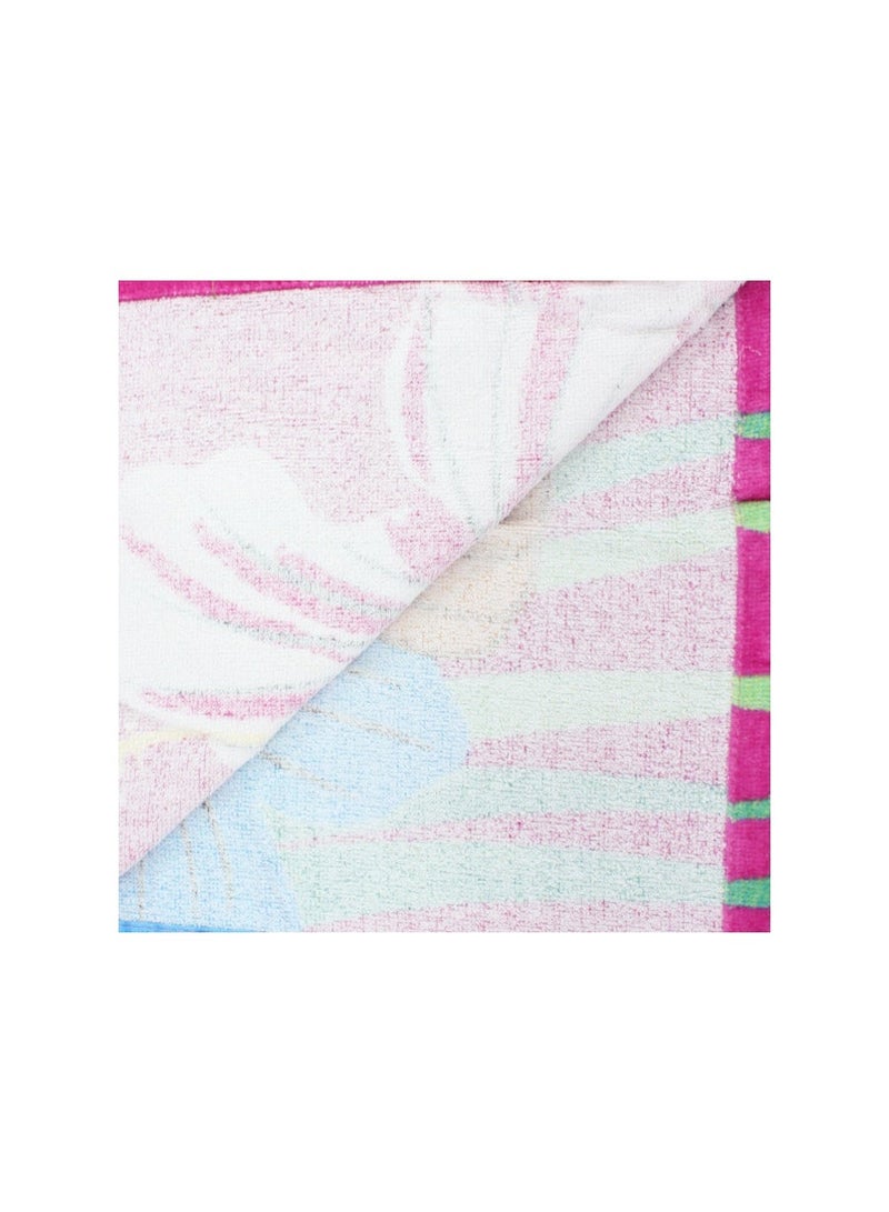 Konooz Girls Poncho – Multicolor with Skye Print - Image 4