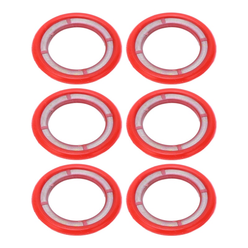 Gearcase Drain Plug Seal Washer: Rubber Coated Stainless Steel - Oil Leak Prevention 26-830749 Replacement for Mariner Outboard Mercruiser Stern Drive Lower Unit Vent Plugs - Image 3