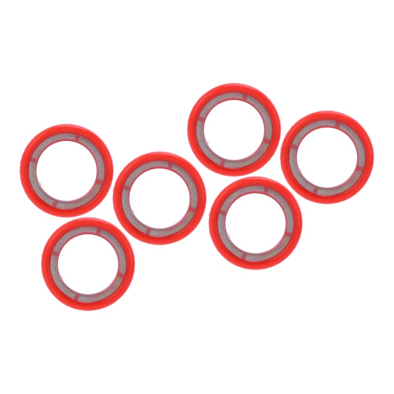 Gearcase Drain Plug Seal Washer: Rubber Coated Stainless Steel - Oil Leak Prevention 26-830749 Replacement for Mariner Outboard Mercruiser Stern Drive Lower Unit Vent Plugs - Image 1