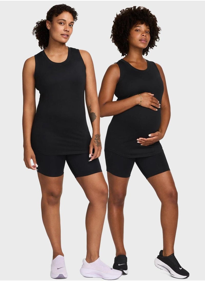 Nike 8In Dri-Fit One High Rise Shorts  - Image 1