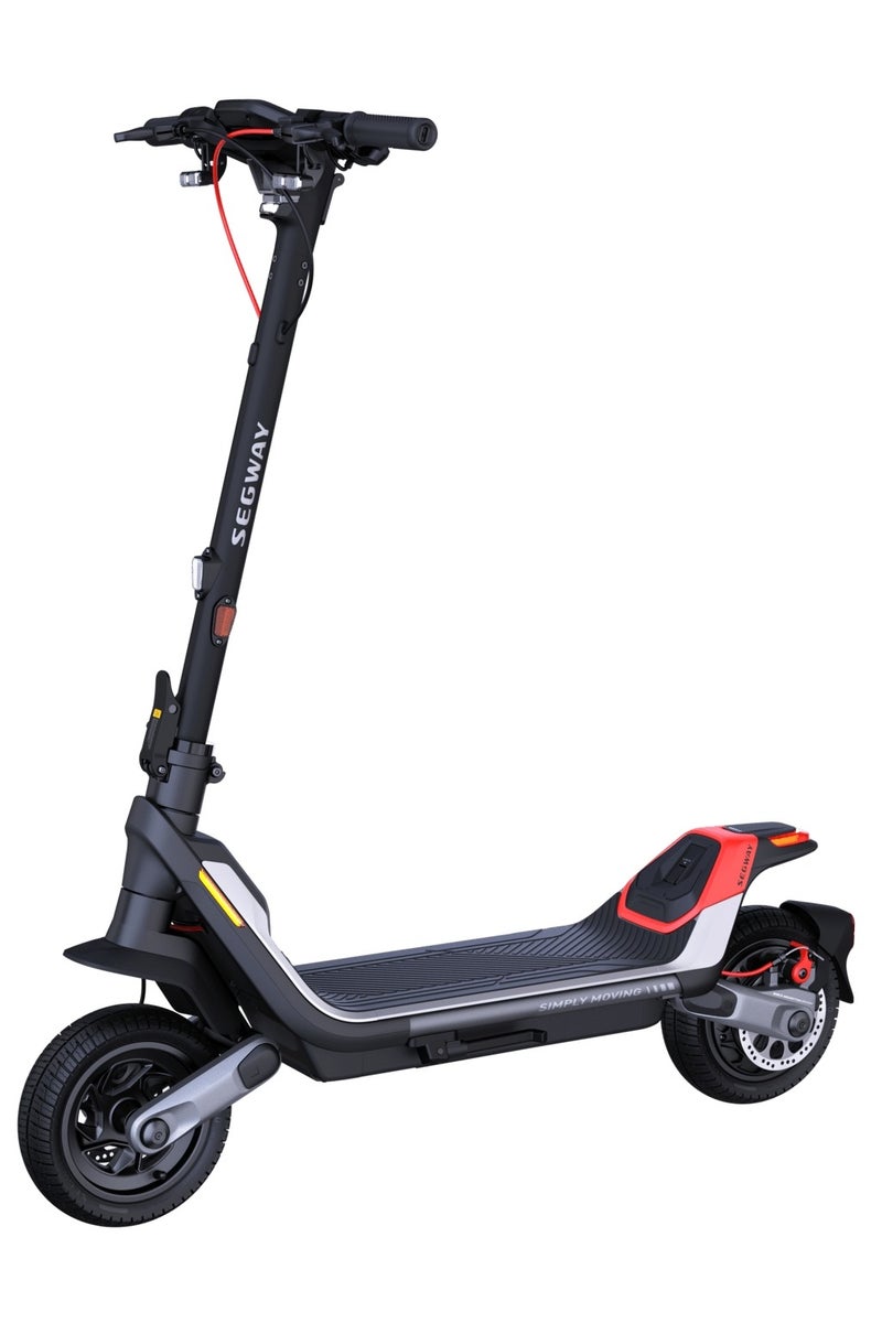 SEGWAY Ninebot Electric Kickscooter P100Su- 650W Motor, 100Km Range & 30Kmh, 10.5'' Tires, Dual Suspension & Brakes, W. Capacity 265Lbs, Commuter E Scooter For Adults - Image 1