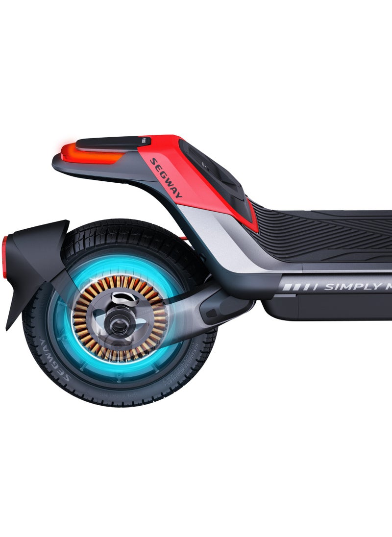 SEGWAY - Ninebot Electric Kickscooter P100Su- 650W Motor, 100Km Range & 30Kmh, 10.5'' Tires, Dual Suspension & Brakes, W. Capacity 265Lbs, Commuter E Scooter For Adults - Image 1