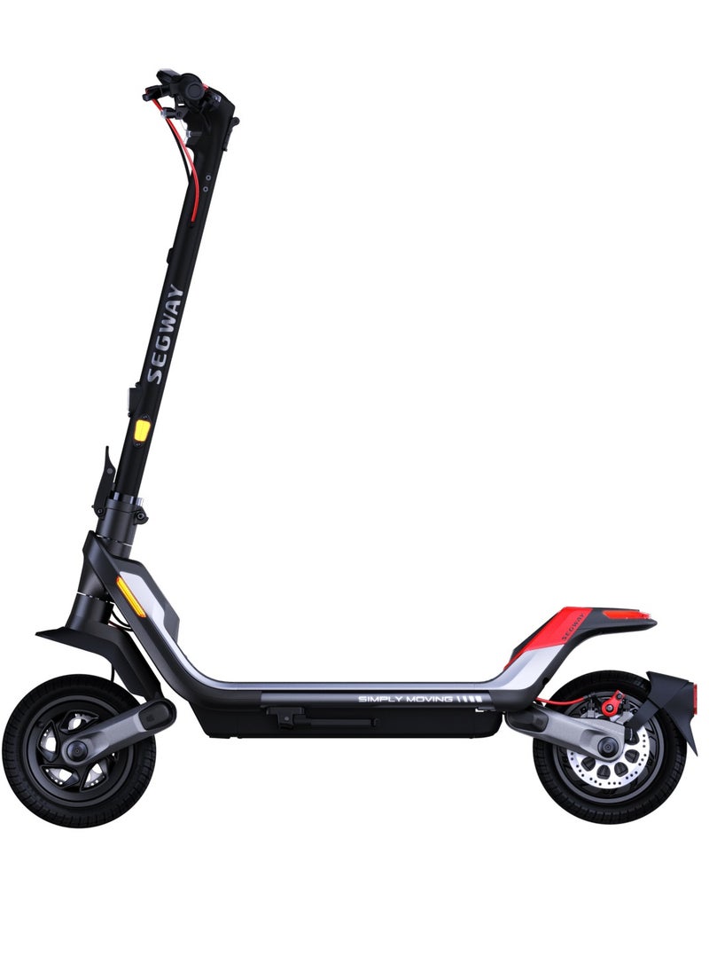 SEGWAY - Ninebot Electric Kickscooter P100Su- 650W Motor, 100Km Range & 30Kmh, 10.5'' Tires, Dual Suspension & Brakes, W. Capacity 265Lbs, Commuter E Scooter For Adults - Image 1