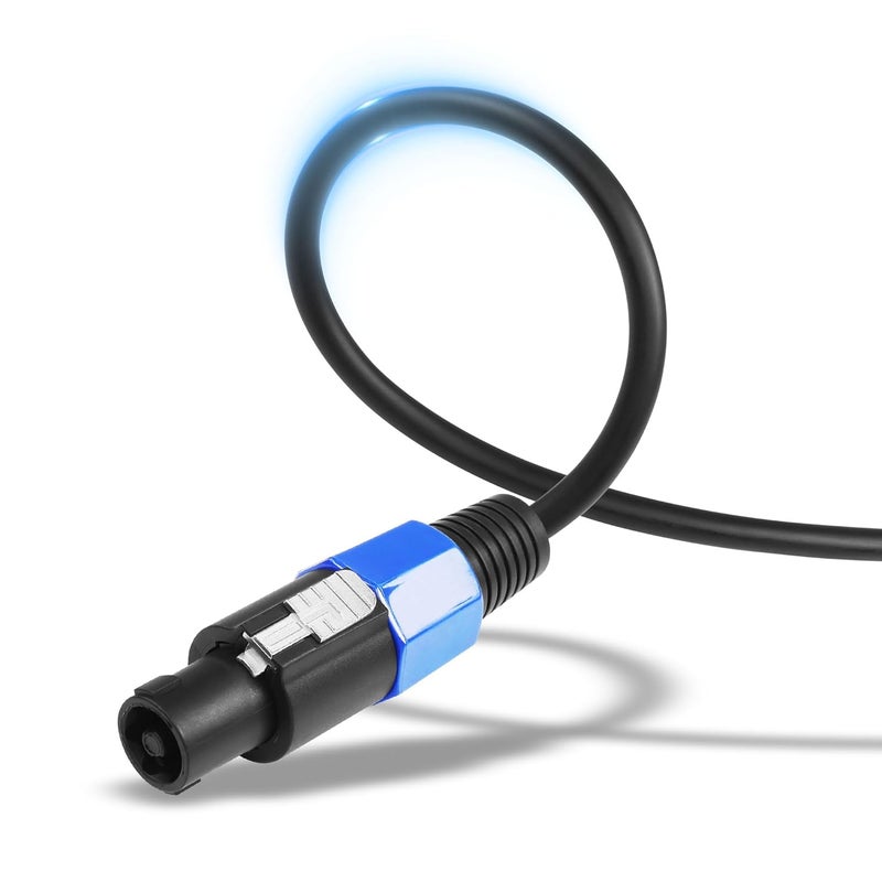 CERRXIAN 32FT 1M Speakon Extension Cable Speakon Male to Female Wire Audio Cord with Twist Lock for Loudspeaker Amplifier DJ Stage - Image 5