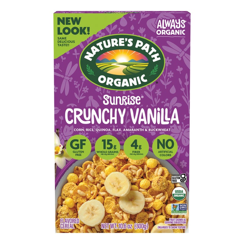 Nature's path Natures Path Organic GlutenFree Crunchy Vanilla Cereal 106 Oz - Image 3
