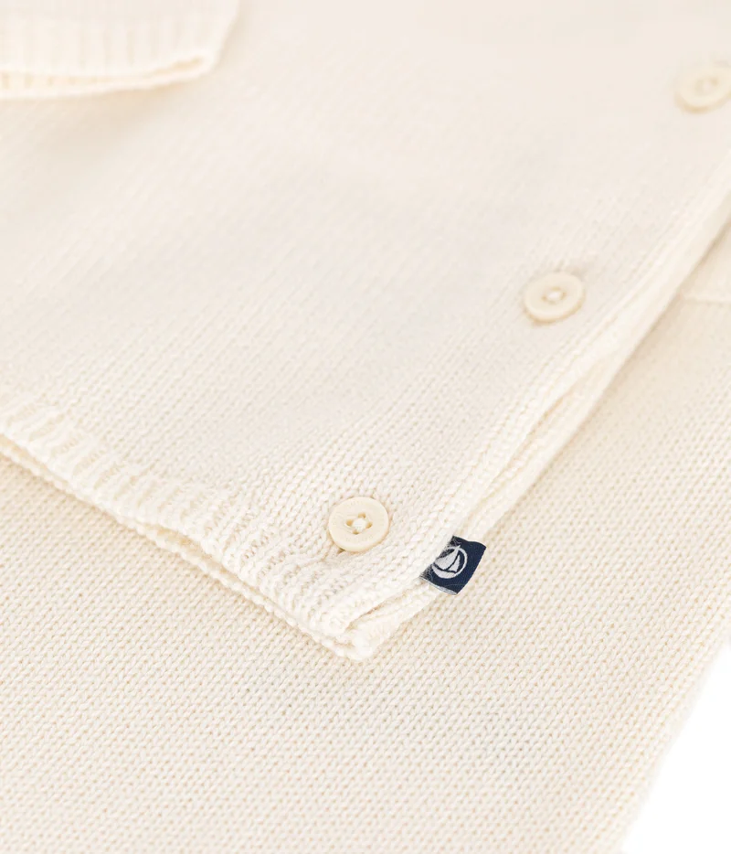 Petit Bateau Babies' two-piece knitted outfit