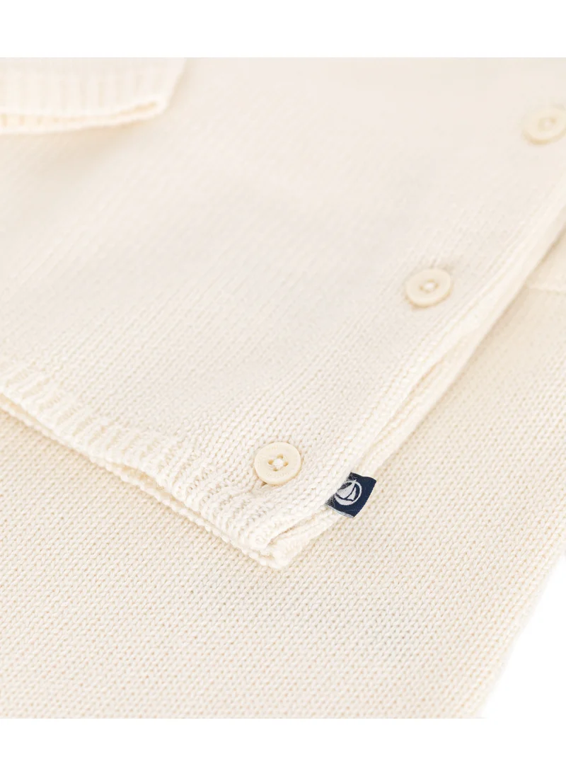 Petit Bateau Babies' two-piece knitted outfit
