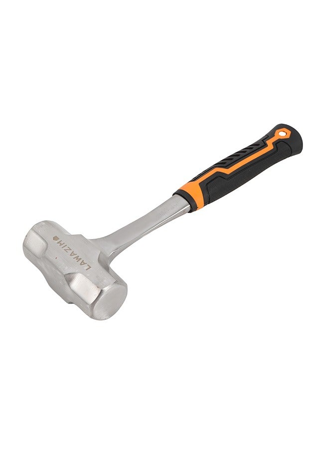 LAWAZIM Hammer - 1kg Orange - Heavy-Duty Engineer's Hammer with ...