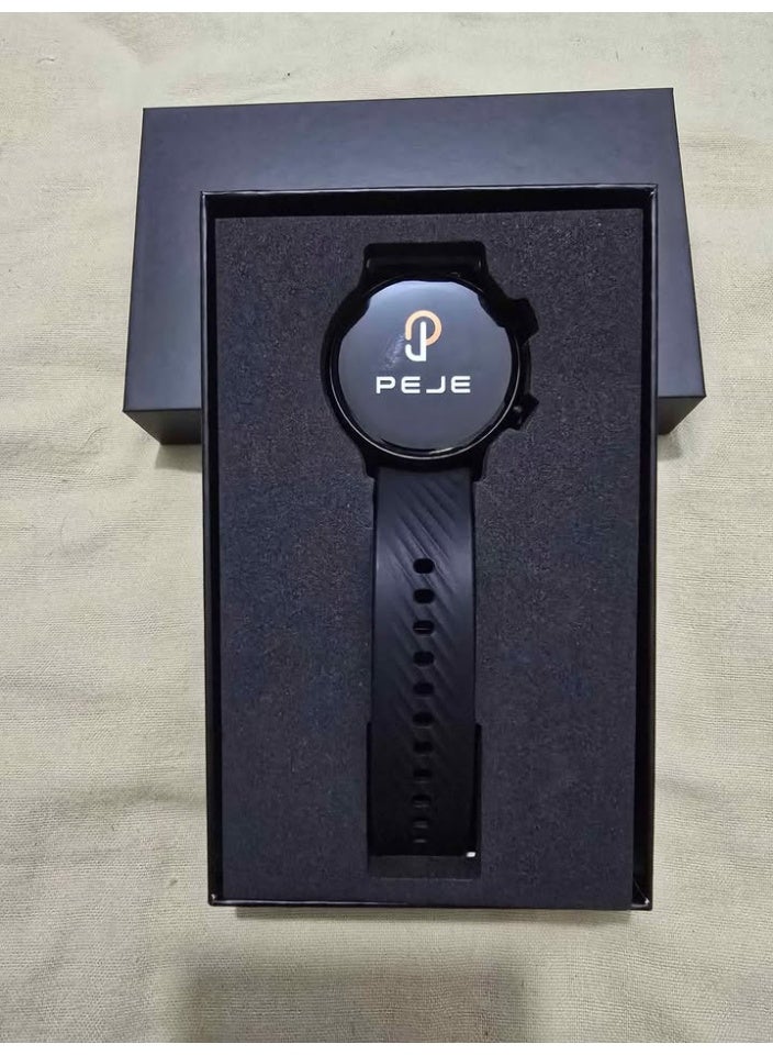 PEJE Smart Watch,1.39 " HD Display,Prayer Alerts & Arabic Support, SpO2/Heart Rate/Sleep Monitor,IP68 Waterproof,Bluetooth Calling + Extra Strap-Compatible with iOS & Android multicolor - Image 1