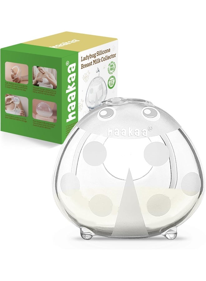 هاكا Ladybug Milk Collector 1.4oz/40ml - Wearable Nursing Cups - Image 1