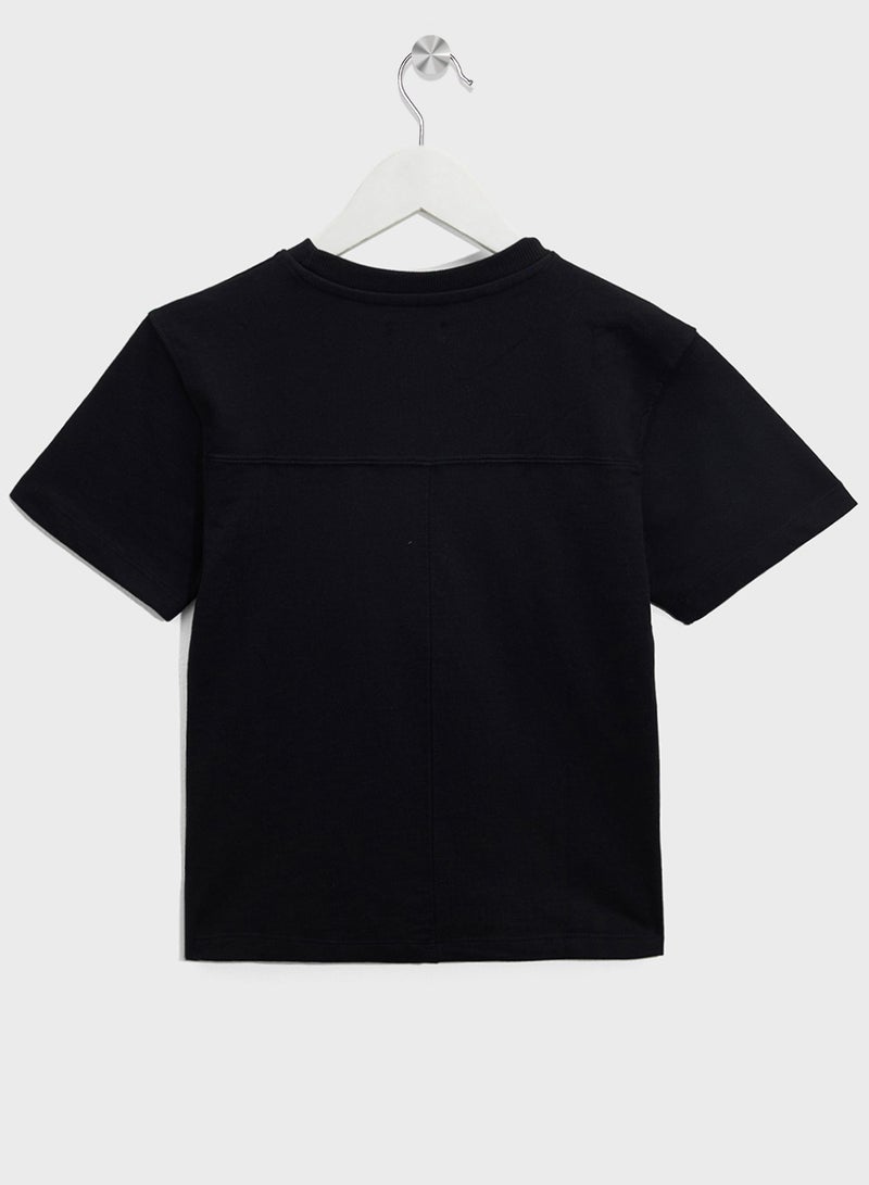 ريبلز مع نمشي طقم تي شيرت وشورت واسع - Image 3