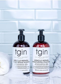 Tgin Tegene Miracle Repairs Natural Growth Strengthening Shampoo - Dry - Curly Hair Growth - 13 oz 384 ml  - Image 4