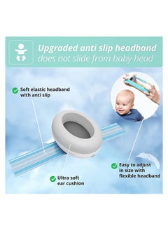 Generic Baby Ear Protection, Earmuffs for Babies and Toddlers up to 36 Months, Noise Reduction Earmuffs - Comfortable Baby Headphones Against Hearing Damage & Improves Sleep  - Image 5