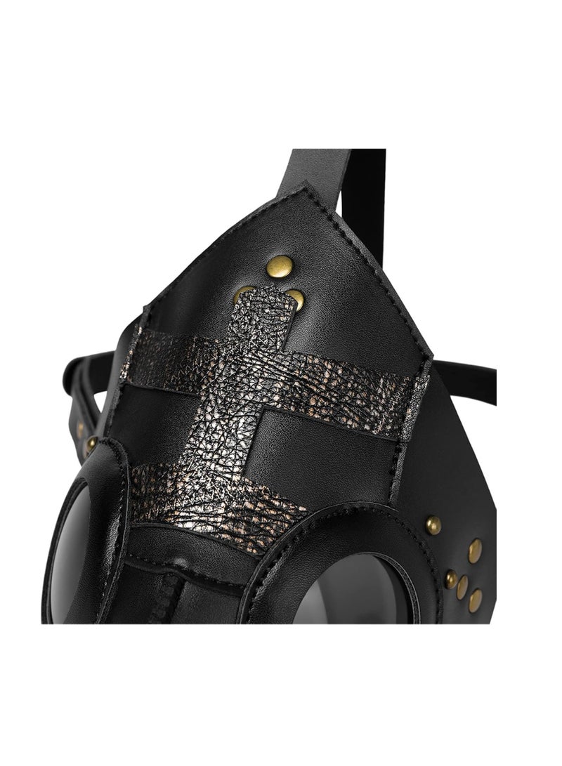 عام قناع الطيور الجلدية قناع Steampunk الجلدي قناع الجدة لكرات القرون الوسطى للحفلات التنكرية - Image 5