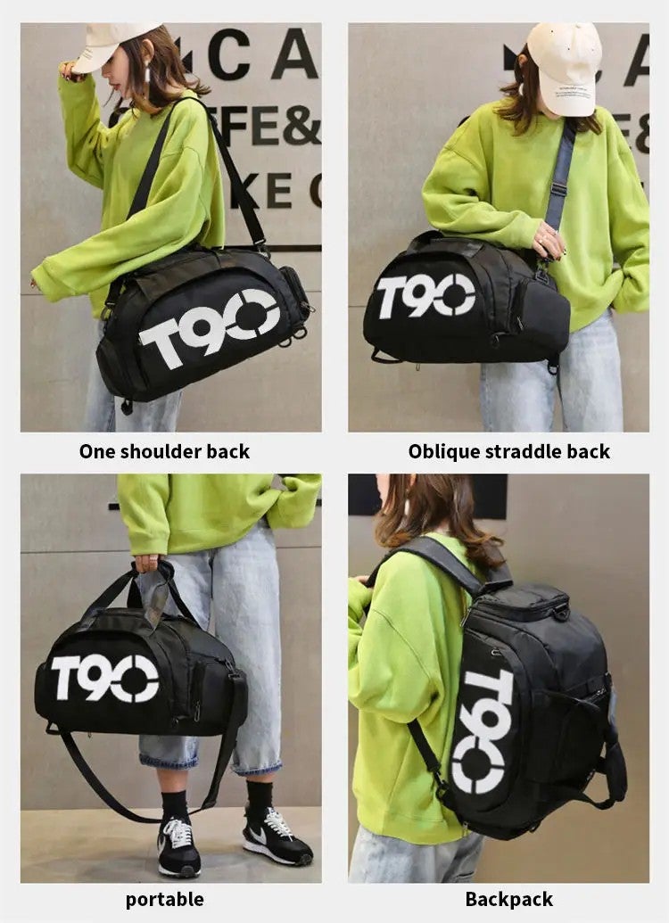 Y&D Travel Duffel Bag Women T90 Football Training Soccer Ball Sports Men Duffle Gym Bag - Image 5