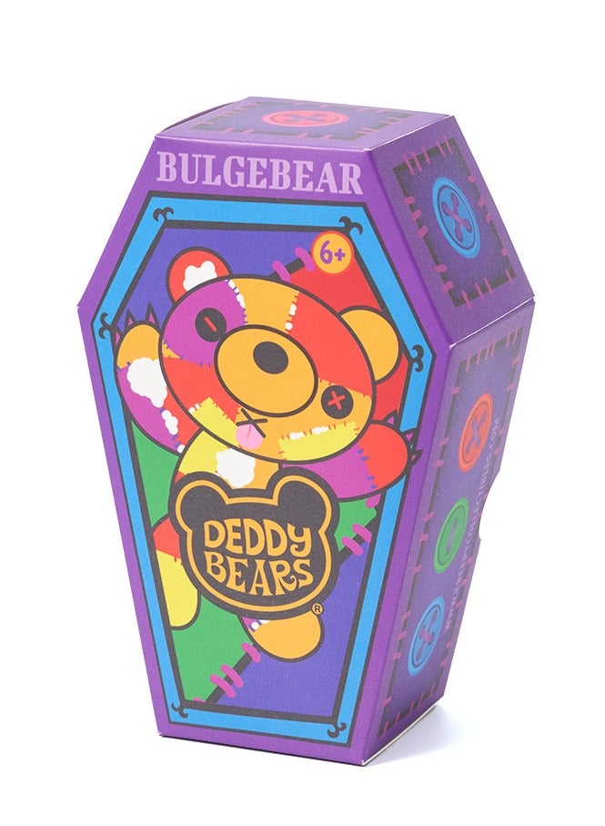 Deddy Bears Bulgebear Lil Dodgers Plush 14cm, Soft & Squishy Deddy Bear Series 3, Unique Box with  Certificate, Fun Collectible Toy for Ages 6+ - Image 3