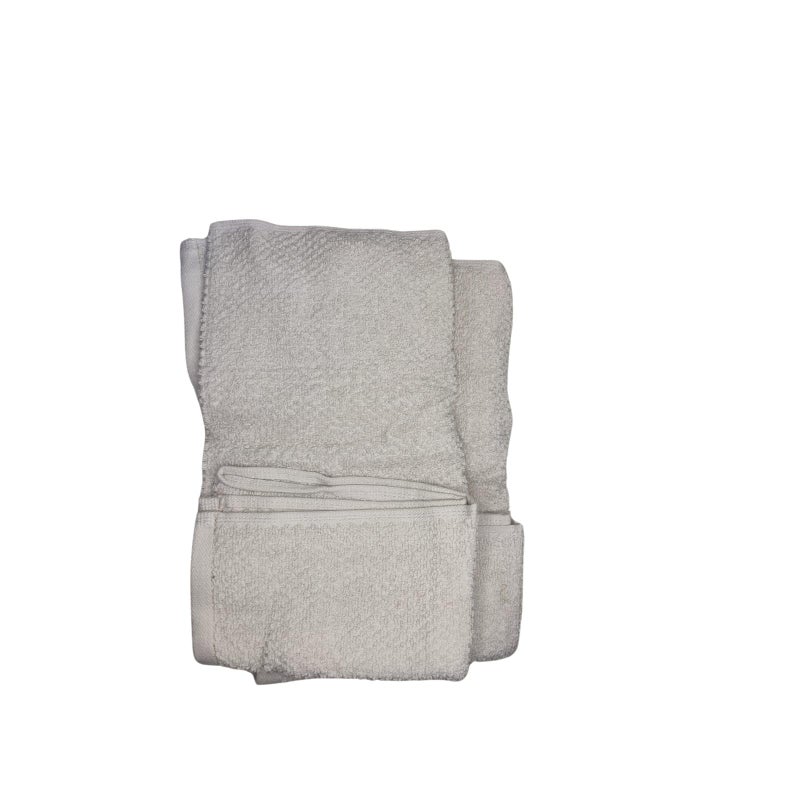 LookTrendyNow Super Soft Microfiber Gym Towel, Hand Towels & Workout Towels (Light Grey) 41X61 cms |Pack of 2| - Image 2