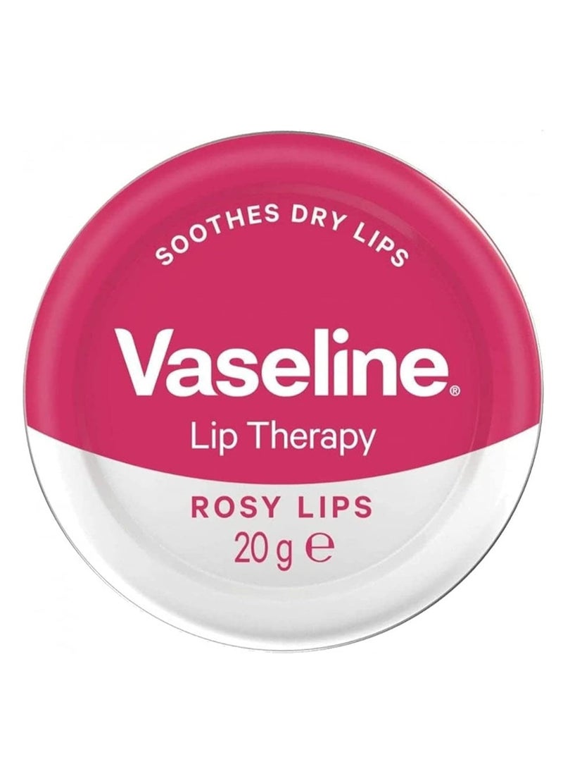 Vaseline Vaseline Lip Therapy Lip Balm Rose and Almond Oil 20 G  - Image 1