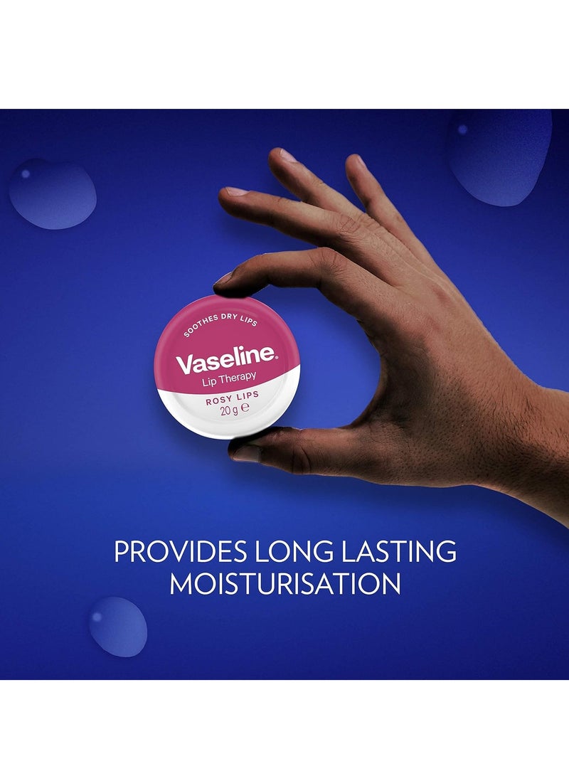 Vaseline Vaseline Lip Therapy Lip Balm Rose and Almond Oil 20 G  - Image 5