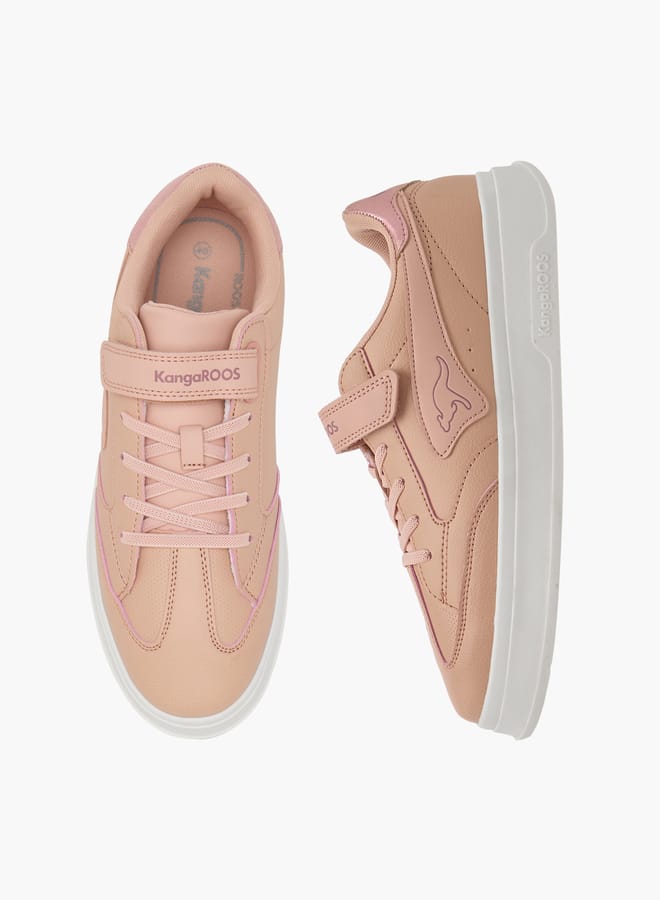kangaROOS Women's Panelled Sports Shoes With Hook And Loop Closure - Image 1