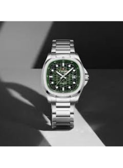 NAVIFORCE NF9240 Luxury Stainless Steel Automatic Watch – Green Dial with Date Display  - Image 3