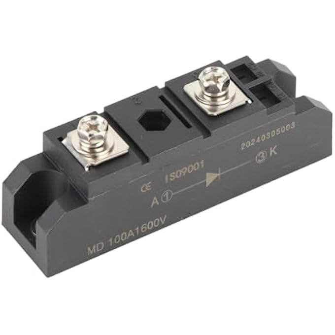 Bridge Rectifier Diode Bridge Rectifier Module Md100A 1600V 2 Terminal Power Module With Copper Plate Cooling For Pwm Inverter Current Input - Image 2