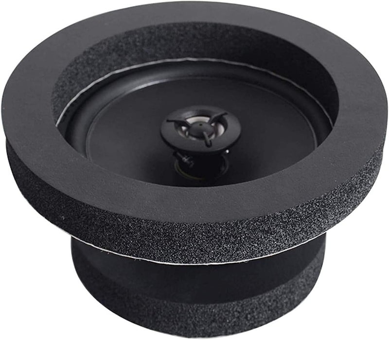 RDBS 4X Black 6.5" Fast Foam Rings for Car Speakers - Image 5