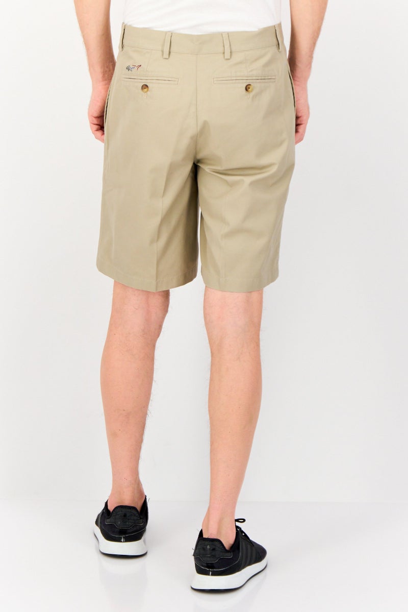 Greg Norman Men Sportswear Fit  Golf Shorts, Dark Beige - Image 3